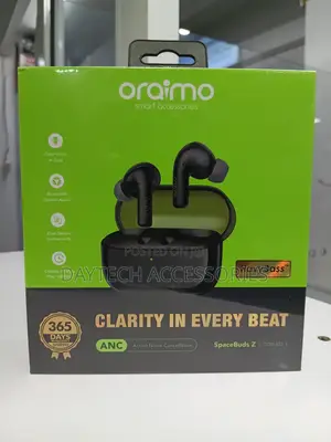 Oraimo Black SpaceBuds Z Wireless Earbuds