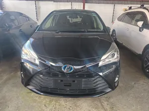 Toyota Vitz 2019 Black Hybrid