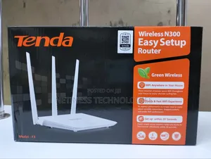 Tenda F3 Wireless N300 Router Rahisi Kufunga