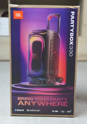 JBL PartyBox 330 Spika ya Sherehe Inayobebeka