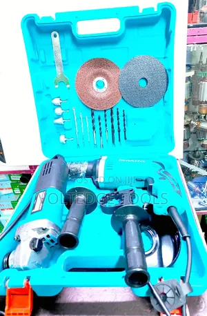 Makita Seti ya Kuchimba na Kusaga (Impact Drill Grinder)