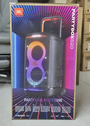Spika ya Kubebeka ya JBL Partybox 520