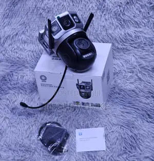 4G Dual Lens PTZ Security Camera with Night Vision