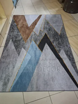 Zulia la 3D 5x8 - Muundo wa Kisasa wa Greek Key