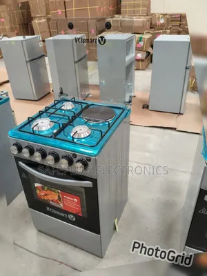 Jiko la Volsmart 60x60 Premium - Jiko la Gesi 3 + Hot Plate 1
