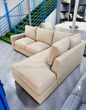Sofa ya Pembe ya Vesmond Comfort Yenye Viti 6