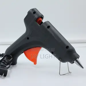 Black 60W Thermostatic Hot Melt Glue Gun with Switch