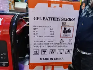 Betri ya Gel ya Felicity 12V 100Ah