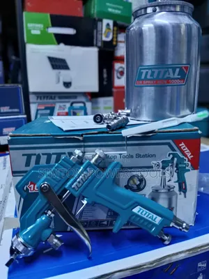 TOTAL Air Spray Gun (1000cc Capacity)
