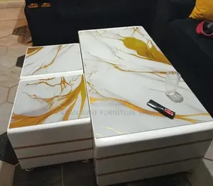 Brand New Rectangular Coffee Table Set