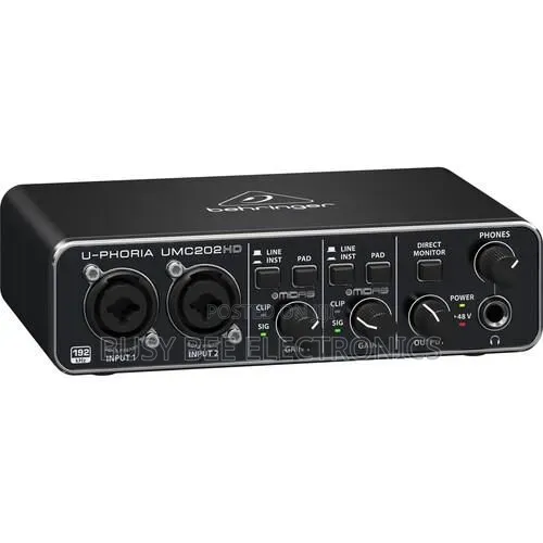 Behringer UMC202HD 2x2 USB Audio Interface - 1