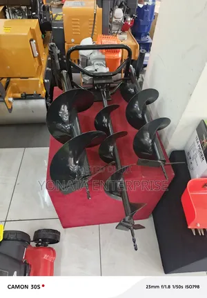 Commercial Earth Auger Machine with 3 Blades