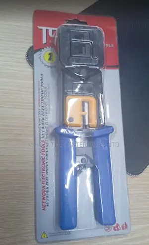 Pass Through RJ45 Crimping Tool - Network Cable Crimper