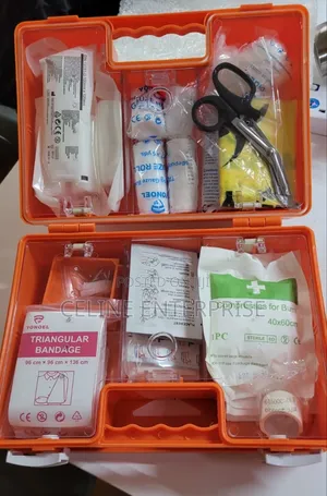 Plastic Emergency First Aid Kit