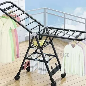 Heavy Duty Foldable Clothes Drying Rack - Restocked