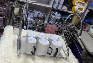 2-Layer Stainless Steel Dish Rack