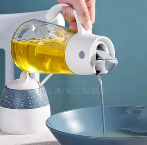 Chupa ya Kioo ya Mafuta Isiyomwaga 650ml