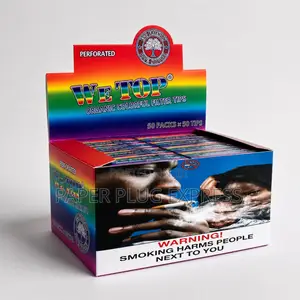 WeTop Organic Colorful Filter Tips – Perforated