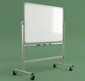 Whiteboard ya futi 4x3 yenye Stendi ya Magurudumu