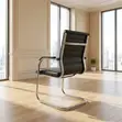 Ergonomic Leather Guest Chair - 1