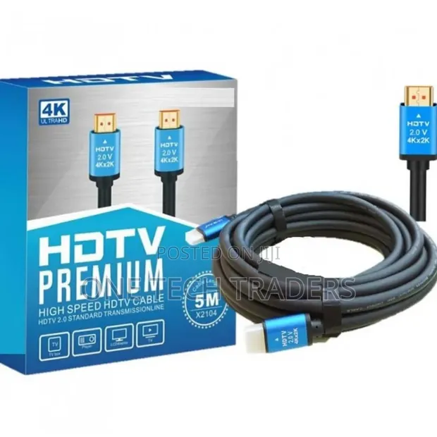 Kebo ya HDMI ya 5 Metre 4K Premium - 1