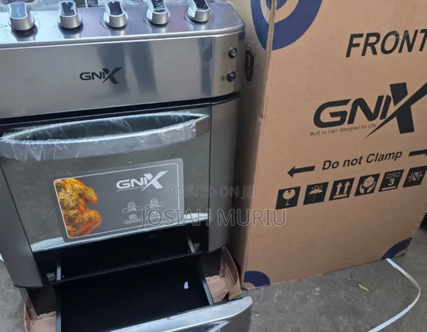 Jiko la Gnix 4 Burner 3+1 na Chumba cha Kuweka Chakula Joto - 1