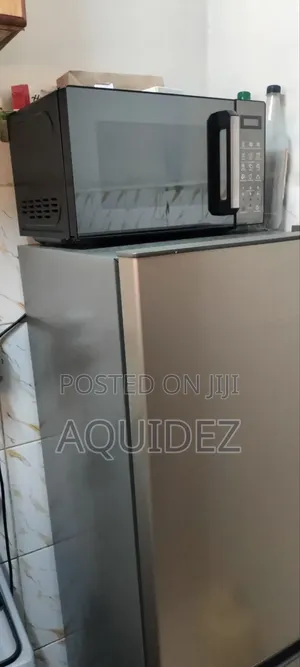 GE Refrigerator and Microwave