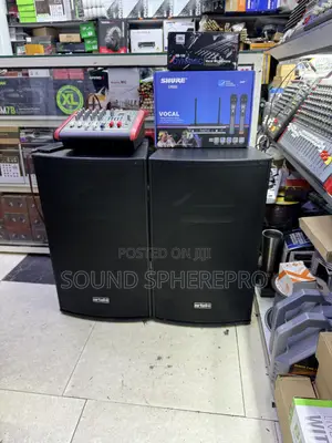 Church Starter Pack: Two Speakers, Mixer, and Microphones