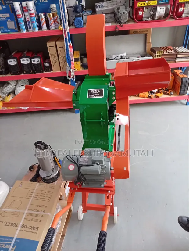 McLaren UK 7.5HP Portable Chaff Cutter (9ZF-400-20) - 1