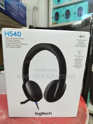 Logitech H540 USB Headset ya Kompyuta