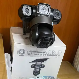 Kamera ya CCTV ya Nje ya 4G Solar - Lenzi 3 360° Full HD