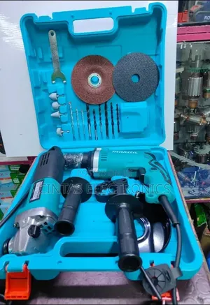 Makita 2-in-1 Corded Drill and Angle Grinder