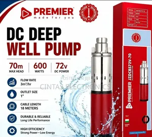 Pampu ya Kisima Kirefu ya Premier DC