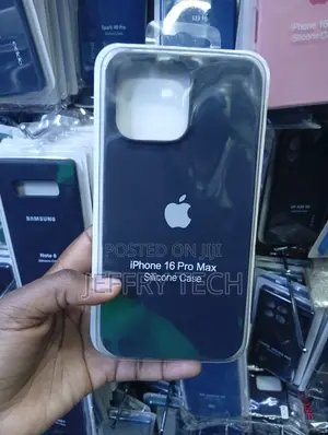 Kesi ya Silicone ya iPhone 16 Pro Max
