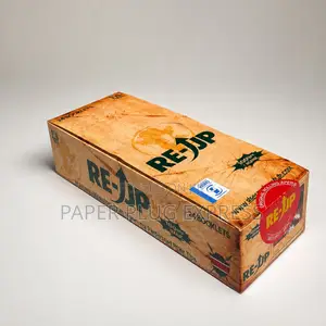RE-UP Karatasi za Kukunja Kahawia Ukubwa 1 1/4 - Majani 100 + Vichungi