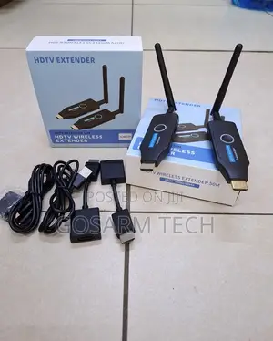 HDMI Extender ya Wireless ya 50M Transmitter na Receiver