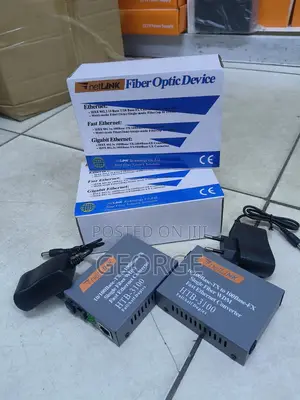 Netlink 100Base Fiber Optic Media Converter