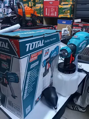 Total 450W Industrial Electric Paint Spray Gun (TT3506)