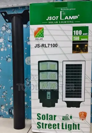 JSOT Double-Sided 100W Solar Street Light