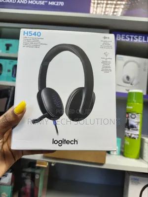 Logitech H540 Vipokea Sauti vya USB Vyenye Waya