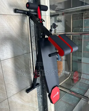 Bodyfit Adjustable Decline Sit-Up Bench