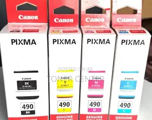 Seti Halisi ya Wino wa Canon GI-490