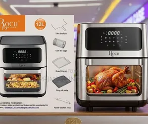 Roch 12L Digital Air Fryer yenye Grill