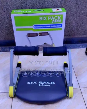 Mashine ya Wonder Core Six Pack Care Nyeusi