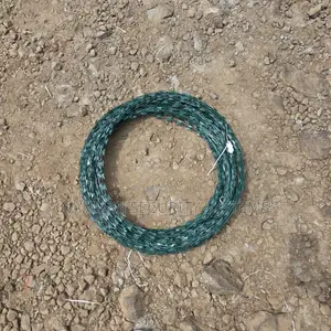 Green Razor Wire kwa Fencing