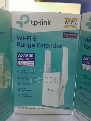 TP-Link RE505X AX1500 WiFi 6 Range Extender