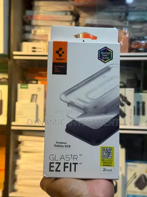 [2 Pack] Spigen Samsung S26 Screen Protector EZ Fit Pro HD