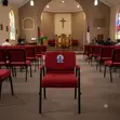 Viti vya Ofisi vya Kanisa na Mikono - Nyekundu - 1