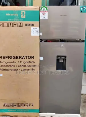 Hisense 205L Double Door Fridge with Dispenser