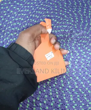 Plastic Z Tags Orange Ear Tags for Cattle - Plain
